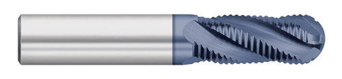 END MILL 1/2 4FL BALL, ROUGHER FINE, CARB ALTIN , TC29932  TITAN USA  SKU TITUS1-TC29932