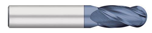 END MILL 14.0MM 4FL SE BALL, CARB ALTIN, TC12840  TITAN USA  SKU TITUS1-TC12840