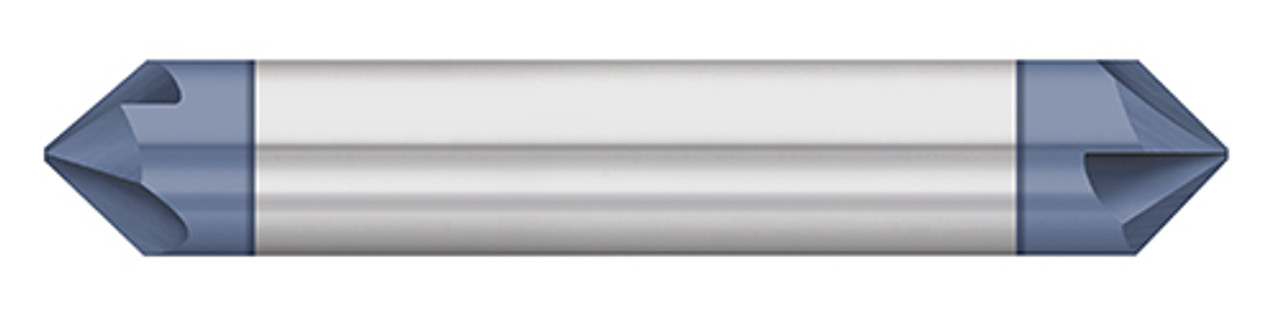 CHAMFER MILL 1/4 DE 4FL-90 DEG, CARB, ALTIN, TC88152  TITAN USA  SKU TITUS1-TC88152