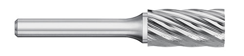 BUR SA-3NF 3/8 SC CYLIND SHAPE FOR ALUM, 1/4 SHK, TB19593  TITAN USA  SKU TITUS1-TB19593