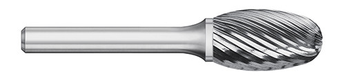 BUR SE-61 3/32 SC EGG SHAPE, 3/32 SHK, TB19145  TITAN USA  SKU TITUS1-TB19145