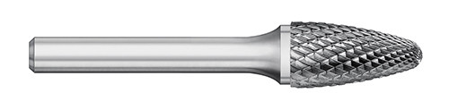 BUR SF-81 3/16 DC ROUND NOSE TREE, 3/16 SHK, TB19168  TITAN USA  SKU TITUS1-TB19168