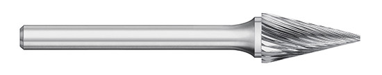 BUR SM-42L2 1/8 SC POINTED CONE SHAPE, 1/8 SHK, TB19062  TITAN USA  SKU TITUS1-TB19062