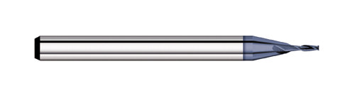 END MILL 0.037 2FL MICRO, CARB ALTIN, TC56237  TITAN USA  SKU TITUS1-TC56237