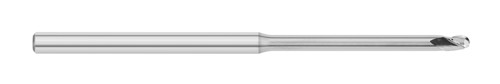 END MILL .045 3FL, BALL NOSE, MICRO, STUB, LONG REACH .550, TC55505  TITAN USA  SKU TITUS1-TC55505