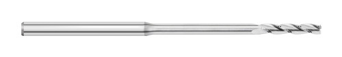 END MILL .010 3FL, SQ END, MICRO, LONG FLUTE, LONG REACH .100, TC54650  TITAN USA  SKU TITUS1-TC54650
