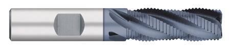 END MILL 2" 8FL SE, ROUGH FINE, COB ALTIN, TE66292  TITAN USA  SKU TITUS1-TE66292