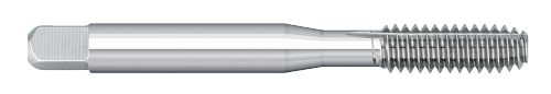 3/8-24 Size x 1.2500" (1-1/4) Thread Length x H7 Limit x 0.3810" Shank DIA, High Speed Steel - Plug   - Uncoated, TT82895
