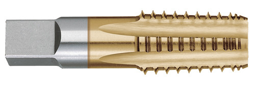 TAP 1/4-18 TAPER PIPE NPT INTERR TIN, TT93606TIN  TITAN USA  SKU TITUS1-TT93606TIN