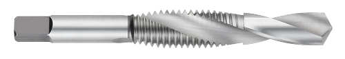10-32 Size x 0.1610" Drill DIA x 0.4375" (7/16) Drill Length x 0.6250" (5/8) Thread Length x H2 Limit x 0.1940" Shank DIA, High Speed Steel  - 2 FL - Uncoated, TT70711