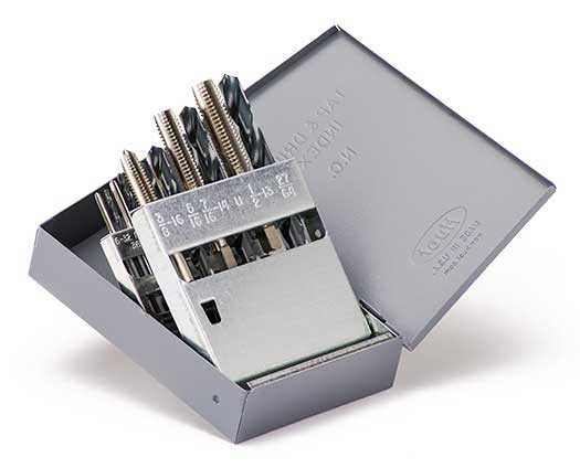 TAP & DRILL SET TAP & DRILL SET 18PC, HSS, MS99201  TITAN USA  SKU TITUS1-MS99201