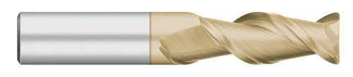 END MILL 1/2 2FL SE CR-.040, CARB, ZRN, TC64732  TITAN USA  SKU TITUS1-TC64732