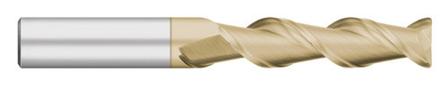 END MILL 1/4 2FL SE LONG CR-.020, CARB, ZRN, TC65316  TITAN USA  SKU TITUS1-TC65316