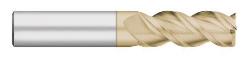 END MILL 1" 3FL SE, 45 DEG, CARB ZRN COAT FOR ALUM, TC62964  TITAN USA  SKU TITUS1-TC62964