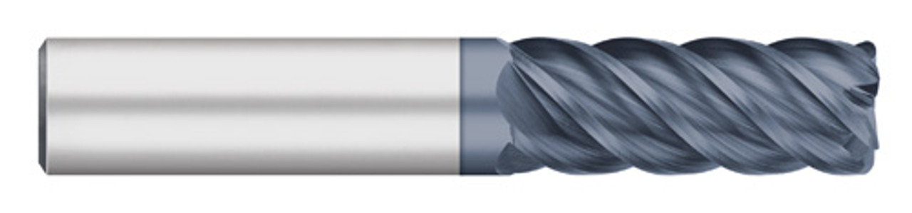 END MILL 1/8 5FL SE RG 45 CR-.010, CARB, ALTIN, TC63908  TITAN USA  SKU TITUS1-TC63908