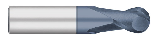 END MILL 3/16 2FL SE BALL STUB, CARB ALTIN, TC11312  TITAN USA  SKU TITUS1-TC11312