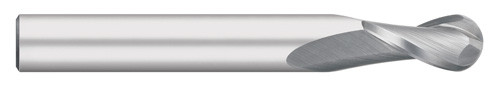 END MILL 3/8 2FL SE BALL LONG, CARB, TC16025  TITAN USA  SKU TITUS1-TC16025
