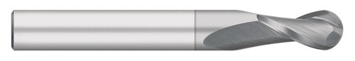 END MILL 5/16 2FL SE BALL LONG, CARB TICN, TC96020  TITAN USA  SKU TITUS1-TC96020