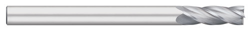 END MILL 1/4 4FL SE EX-LONG, CARB, TC17516  TITAN USA  SKU TITUS1-TC17516
