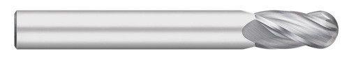END MILL 1/2 4FL SE BALL LONG, CARB, TC16532  TITAN USA  SKU TITUS1-TC16532