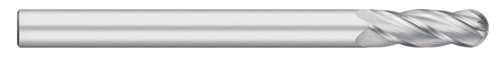 END MILL 1" 4FL SE BALL EX-LONG, CARB, TC18565  TITAN USA  SKU TITUS1-TC18565