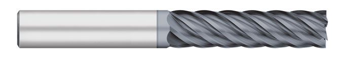 END MILL 1/4 6FL SE LONG, CARB, VI ALCRO COAT, TC61316  TITAN USA  SKU TITUS1-TC61316