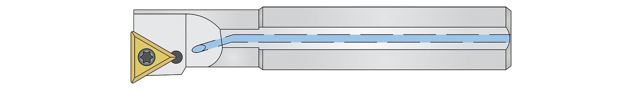 RIGHT HAND 0.6050" MIN BORE DIA X 0.5000" (1/2) SHANK DIA X 4.90" OVERALL LENGTH ,20-1033  MICRO 100  SKU MIC100-20-1033