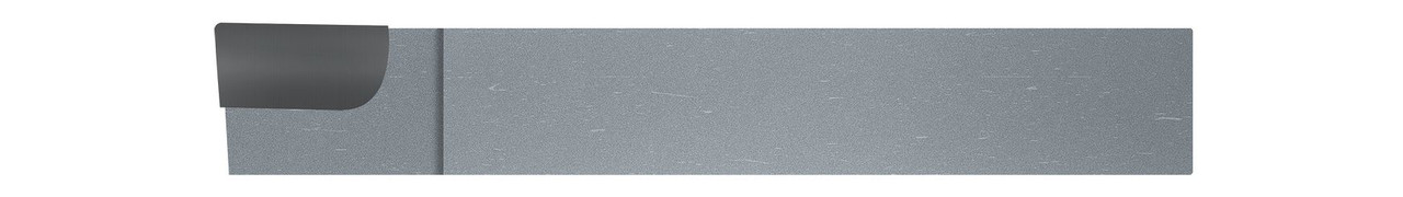 0.240" BRAZED INSERT WIDTH X 0.3130" SHANK HEIGHT X 2.25" (2-1/4) OVERALL LENGTH X 0.015" (1/64) CORNER RADIUS - CARBIDE TIPPED BRAZED AL STYLE LEFT HAND,AL-5  MICRO 100  SKU MIC100-AL-5