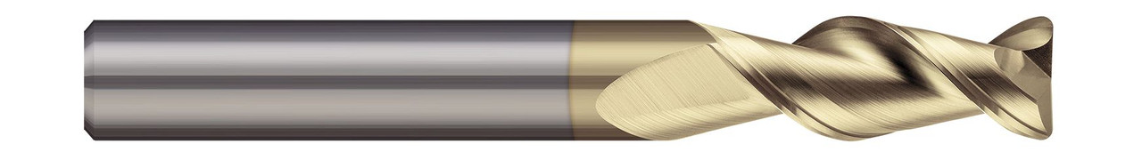 2 FL - 1.0000" (1) CUTTER DIA X 0.090" RADIUS X 1.500" (1-1/2) LOC ,ARC-001-2-090  MICRO 100  SKU MIC100-ARC-001-2-090