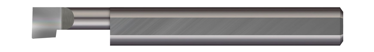 RIGHT HAND - 0.3600" MIN BORE DIA X 1.600" MAX BORE DEPTH X 0.2000" TOOTH WIDTH X 0.0900" PROJECTION X 2.50" (2-1/2) OVERALL LENGTH X 0.0060" RADIUS - ALTIN COATED,BB-3601600X  MICRO 100  SKU MIC100-BB-3601600X