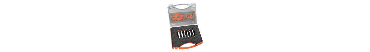 BORING TOOLS - 3/16" SHANK DIA - RIGHT HAND - 6 PIECE SET,BB-2  MICRO 100  SKU MIC100-BB-2