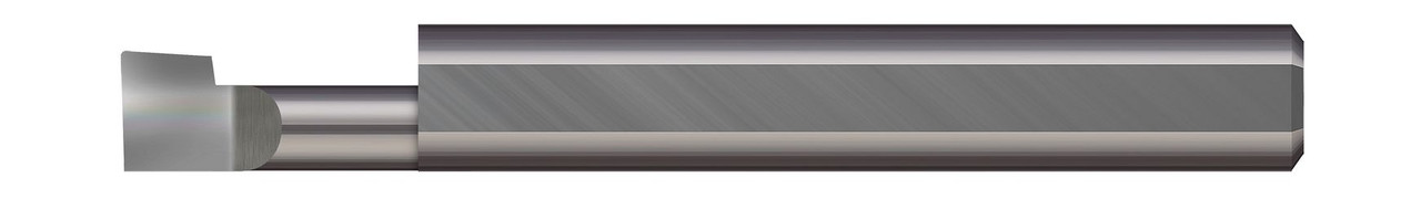 LEFT HAND - 0.2000" MIN BORE DIA X 0.800" MAX BORE DEPTH X 0.1500" TOOTH WIDTH X 0.0500" PROJECTION X 2.50" (2-1/2) OVERALL LENGTH X 0.0060" RADIUS ,BBL-200800  MICRO 100  SKU MIC100-BBL-200800