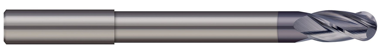 2 FL - 8.000 MM CUTTER DIA X 14.00 MM LOC X 50.00 MM REACH - ALTIN COATED,BLRM-080-2X  MICRO 100  SKU MIC100-BLRM-080-2X