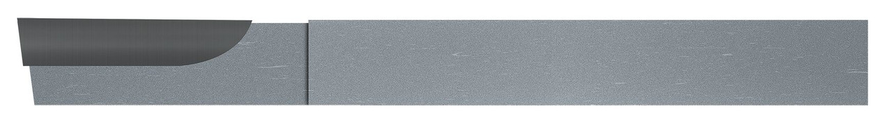 0.185" BRAZED INSERT WIDTH X 0.3750" (3/8) SHANK HEIGHT X 6.00" (6) OVERALL LENGTH X 0.015" (1/64) CORNER RADIUS - CARBIDE TIPPED SCREW MACHINE - TURNING TOOL LEFT HAND,LT-375  MICRO 100  SKU MIC100-LT-375