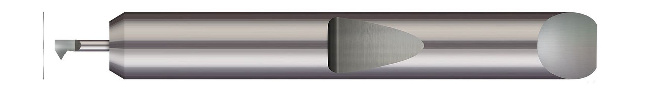 QUICK CHANGE - RIGHT HAND - 0.0500" MIN BORE DIA X 0.200" MAX BORE DEPTH X 0.0200" PROJECTION X 1.50" (1-1/2) OVERALL LENGTH X 0.002" CORNER RADIUS #56-72,QIT-050200  MICRO 100  SKU MIC100-QIT-050200