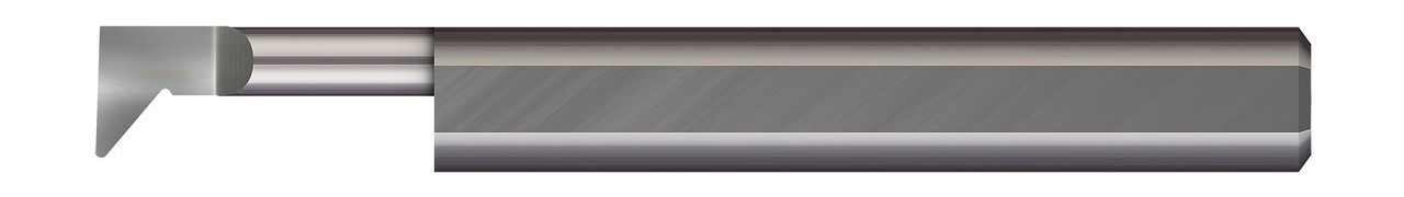 RIGHT HAND - 0.1800" MIN BORE DIA X 0.500" (1/2) MAX BORE DEPTH X 0.0670" TOOTH WIDTH X 0.0800" PROJECTION X 2.50" (2-1/2) OVERALL LENGTH X 0.008" CORNER RADIUS - ALTIN COATED,PR-180500X  MICRO 100  SKU MIC100-PR-180500X