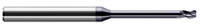 3 FL - 0.0250" CUTTER DIA X 0.0050" RADIUS X 0.0370" LOC X 0.2030 (13/64)" REACH, 38325