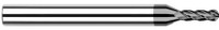 4 FL - 0.2500 (1/4)" CUTTER DIA X 1.2500 (1-1/4)" LOC  - CVD DIAMOND 9µM, 941016