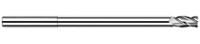 4 FL - 0.4375 (7/16)" CUTTER DIA X 0.6560 (21/32)" LOC X 5.8750" REACH, 991928