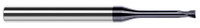 2 FL - 0.0620 (1/16)" CUTTER DIA X 0.0100" RADIUS X 0.0500" LOC X 0.1870 (3/16)" REACH - ALTIN NANO COATED, 30662-C6