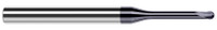 2 FL - 0.2500 (1/4)" CUTTER DIA X 0.2000" LOC X 0.7500 (3/4)" REACH - ALTIN NANO COATED, 31516-C6