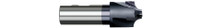 0.3120 (5/16)" RADIUS X 0.4060 (13/32)" PILOT DIA  - 5° FLARE  - 3 FL - ALTIN COATED, 45020-C3