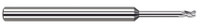3 FL - 0.2500 (1/4)" CUTTER DIA X 0.0100" RADIUS X 0.3750 (3/8)" LOC X 1.2500 (1-1/4)" REACH - TIB2 COATED, 956616-C8