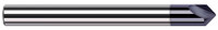 0.1875 (3/16)" SHANK DIA X 0.0050" RADIUS X 90° INCLUDED  - 2 FL - ALTIN COATED, 958745-C3