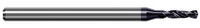 0.279 MM DRILL DIA X 2.700 MM FLUTE LENGTH - 2 FL - ALTIN COATED, ADS0110-C3