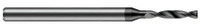 0.990 MM DRILL DIA X 6.600 MM FLUTE LENGTH - 2 FL - TIB2 COATED, FBD0390-C8