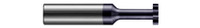 0.1875" (3/16) Cutter DIA x 0.1250" (1/8) Width x 0.2810" (9/32) Neck Length - Standard Slotting - 8 FL - AlTiN Nano Coated