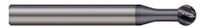 0.0312" (1/32) Cutter DIA x 0.1250" (1/8) Neck Length x 270° Wrap Angle - 4 FL - AlTiN Nano Coated