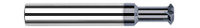 0.2500" (1/4) Cutter DIA x 0.0820" Width x 0.3120" (5/16) Neck Length - 60° Included Angle - 4 FL - AlTiN Coated