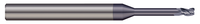3 FL - 0.0781" (5/64) Cutter DIA x 0.010" Radius x 0.117" LOC x 0.400" Reach - nACRo® Coated